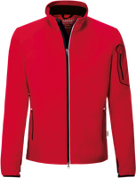 Light-Softshelljacke Brantford M rot - 100% Polyester