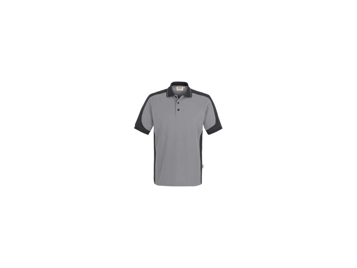 Poloshirt Contrast Perf. 2XL titan/anth. - 50% Baumwolle, 50% Polyester