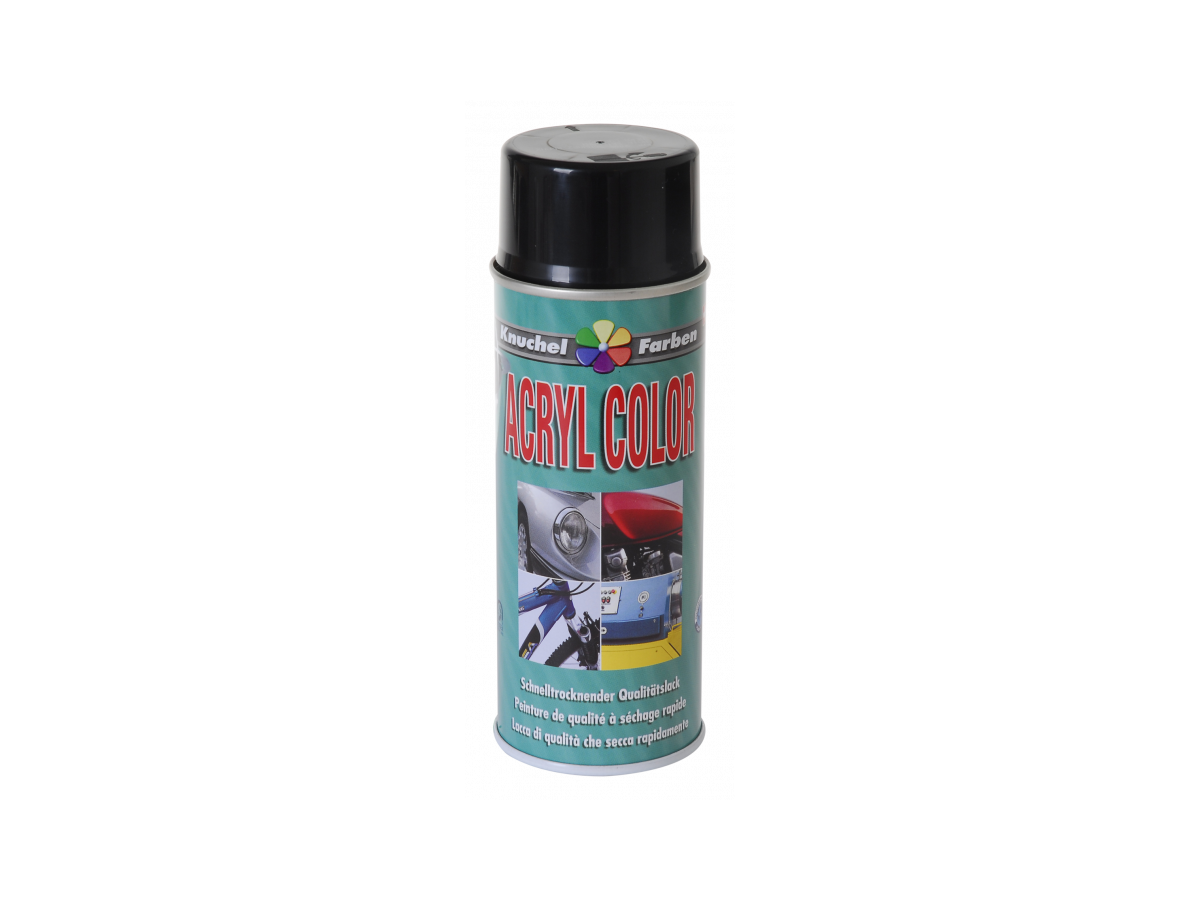 Lackspray Acryl-Color schwarz matt - 400 ml, RAL 9005