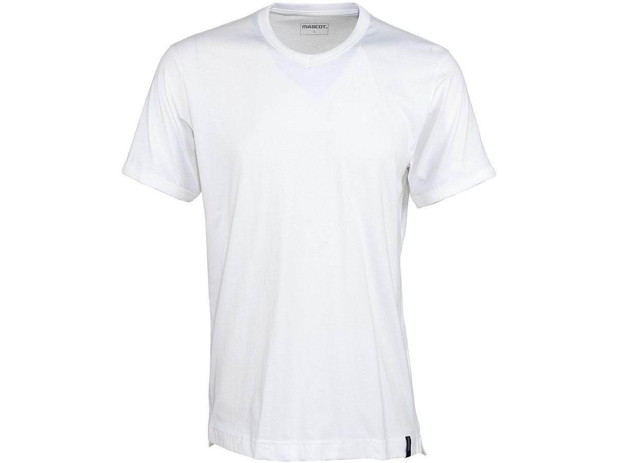 Algoso T-Shirt weiss, Grösse L - 100% Baumwolle