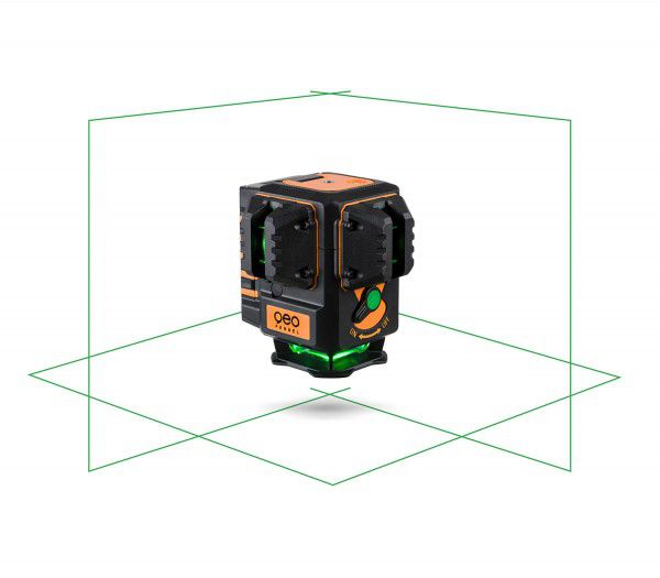Kreuzlinien Laser grün GEO4-XR Green - Arbeitsberei bis 30m, 1x360° / 2x130°
