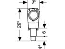 Geberit Hygienespülung Rapid: 50/40 1/22