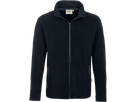 Fleecejacke Langley Gr. XL, schwarz - 100% Polyester, 220 g/m²