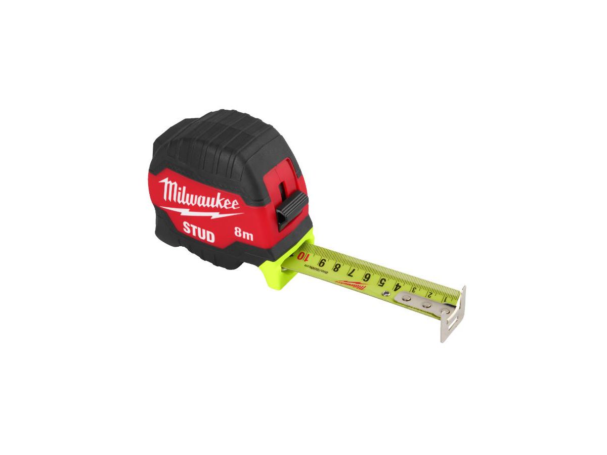 Bandmass 8 m magnetisch, 33mm - Milwaukee, breites Band