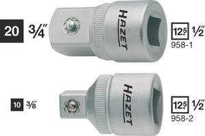 Vierkant-Adapter 958 HAZET - 1/2"
