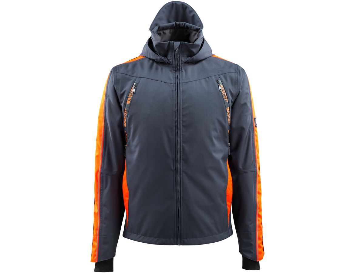 MASCOT Gandia Jacke Gr. M - schwarzblau/hi-vis Orange