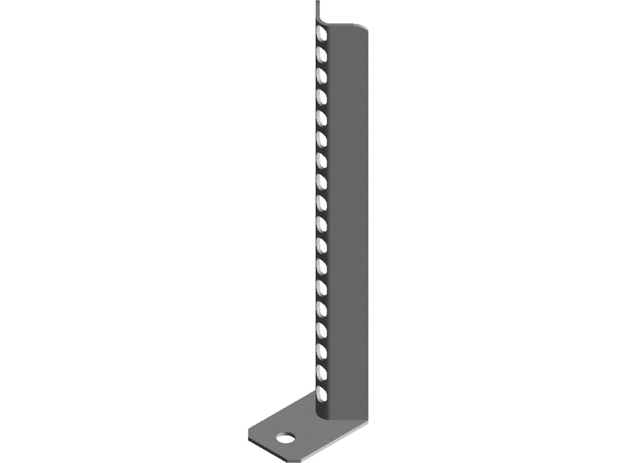 Füsse zu Einlegerohrsch. PIPEX 300 mm - abgebogen schwarz VP 50