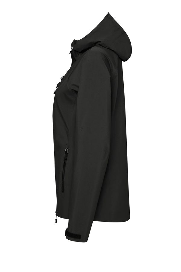 HAKRO Damen High-Activejacke ECO,Gr.L - Farbe: karbongrau, 100% Polyester rec.