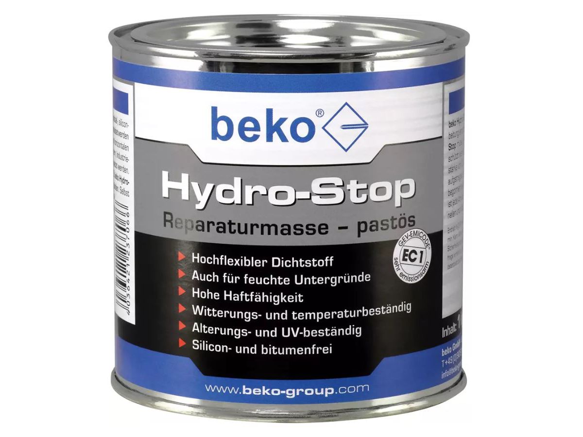 Hydro Stop-Reparaturmasse BEKO 1 kg