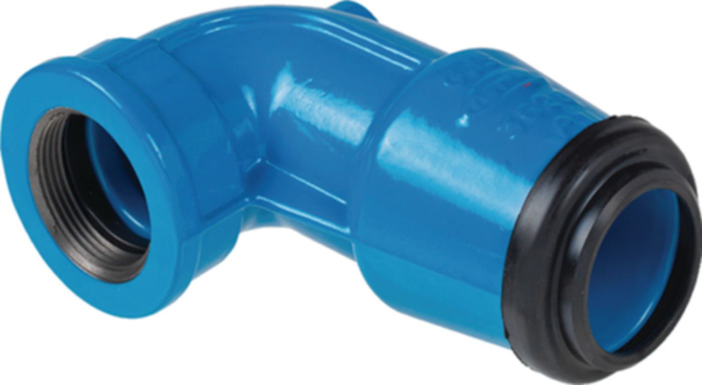 Winkel-Steckfitting Hawle 90° - mit Innengewinde