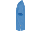 Poloshirt COOLMAX Gr. L, malibublau - 100% Polyester, 150 g/m²
