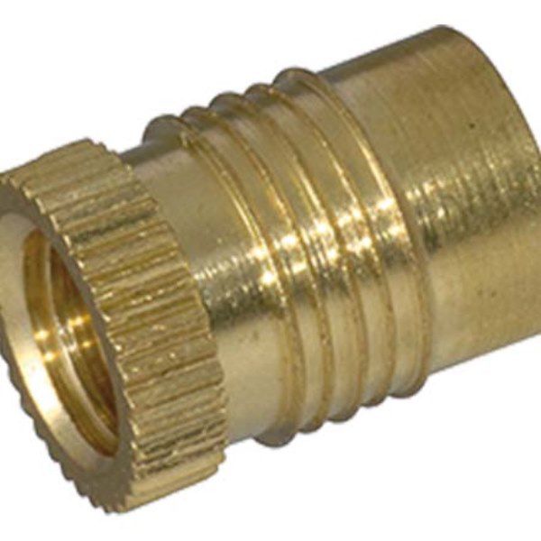 Einpress-Gewinde-Einsätze Messing - für Thermo- und Duroplaste