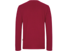 Longsleeve Performance Gr. 6XL, weinrot - 50% Baumwolle, 50% Polyester, 190 g/m²