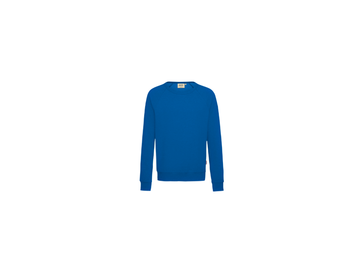 Raglan-Sweatshirt Gr. XL, royalblau - 50% Baumwolle, 50% Polyester, 300 g/m²