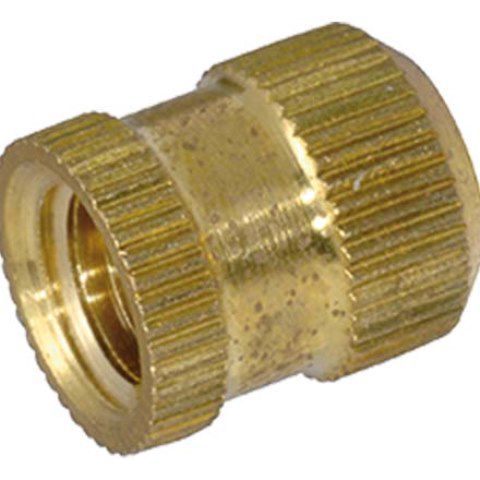 Gewinde-Einsätze Form Q Messing