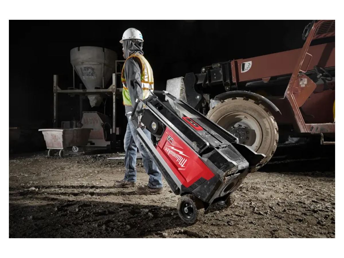 MX FUEL Akku-Leuchte MXF TL-601, 6.0Ah - Milwaukee Netz-Akku Betrieb bis 27000Lu.