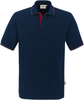 Poloshirt Casual Gr. 2XL, tinte/rot - 100% Baumwolle, 200 g/m²