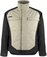 Mainz Arbeitsjacke khaki-schwarz Gr. 2XL - 70% polyester / 30% tencel