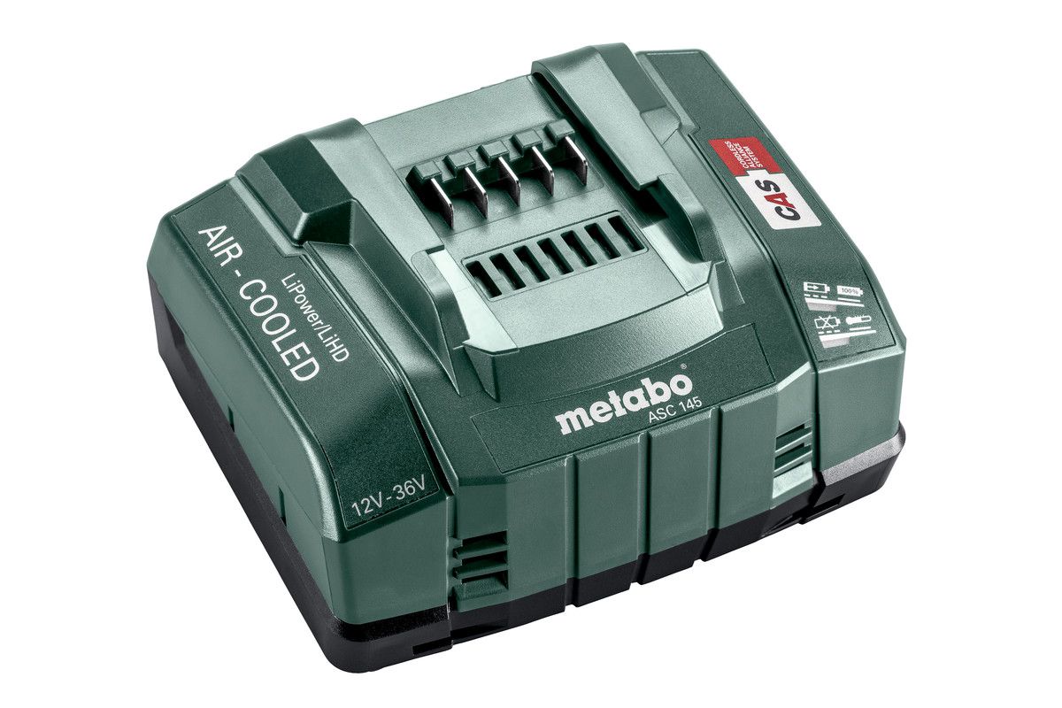 Schnellladegerät ASC 145, 12-36V - Air Cooled, Metabo
