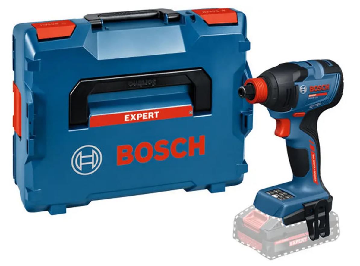 Akku-Drehschlagschrauber Bit/ 4kant Nuss - Bosch,EXDX18V-210 (solo; L-boxx)