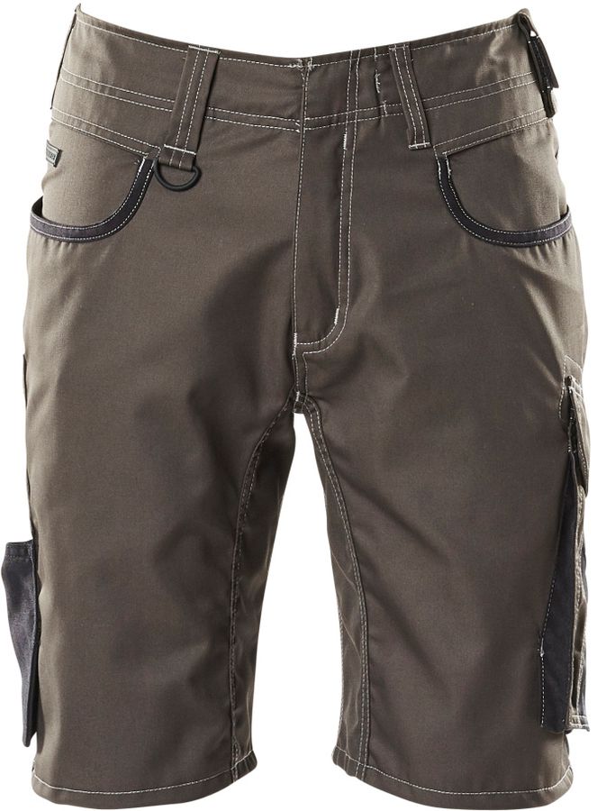 Shorts zweifarbig, extra leicht 205 g/m2 - mit Schenkeltaschen, 50% CO / 50% PES
