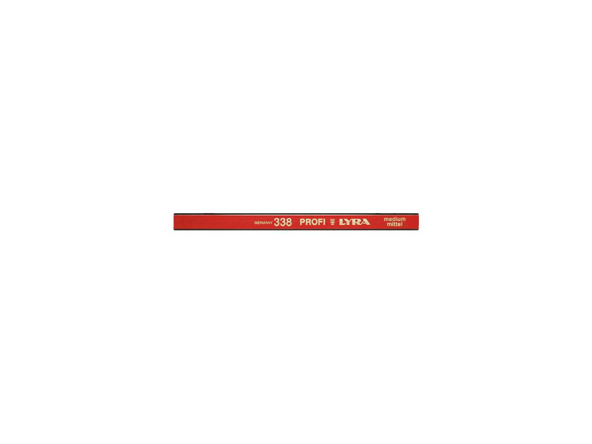 Zimmermannsstifte 180 mm ungespietzt - HB mittel Black Edge