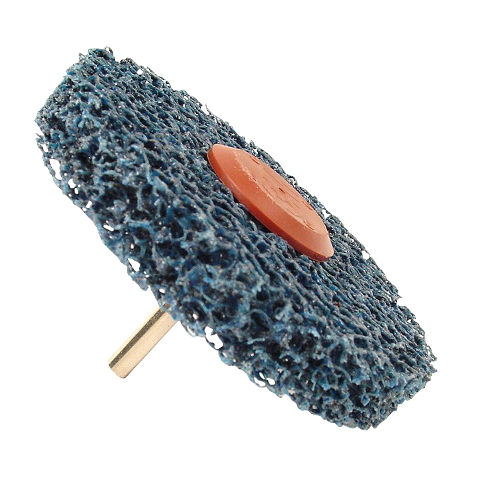 Grobreinigungsscheibe blau mit Schaft - CG-ZS,150x13x8mm,61166