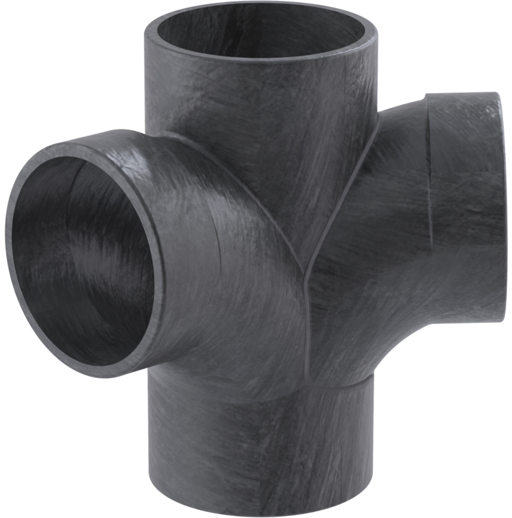 Geberit Silent Bogeneckabzweig 88.5/135° - db20, d110 mm