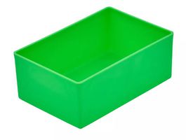 Einsatzboxen Kunststoff 2B4, grün - 160 x 108 x 63