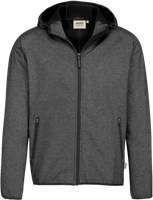 Kapuzenjacke Indiana 2XL anth. mel. - 100% Polyester, 230 g/m²
