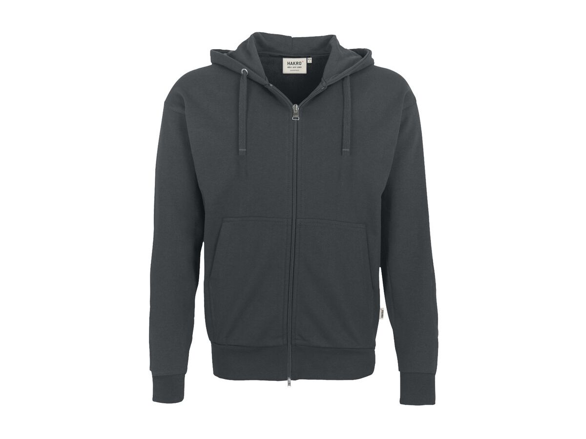 Kapuzen-Sweatjacke Premium, Gr. 4XL - anthrazit