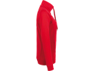 Damen-Sweatjacke College Gr. M, rot - 70% Baumwolle, 30% Polyester, 300 g/m²