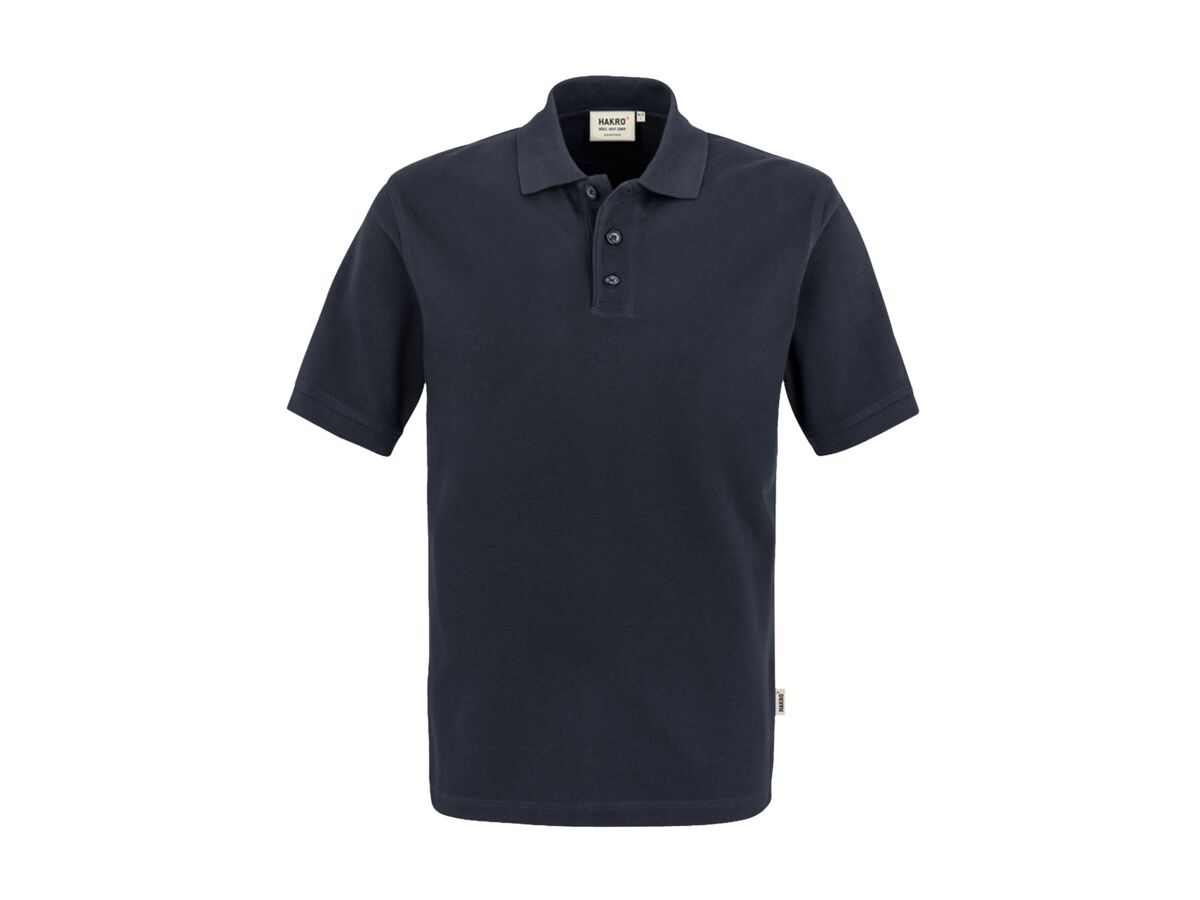 Poloshirt Top Piqué aus 100 % Baumwolle - grau-mel.: 60 % Polyester, 40 % Baumwoll