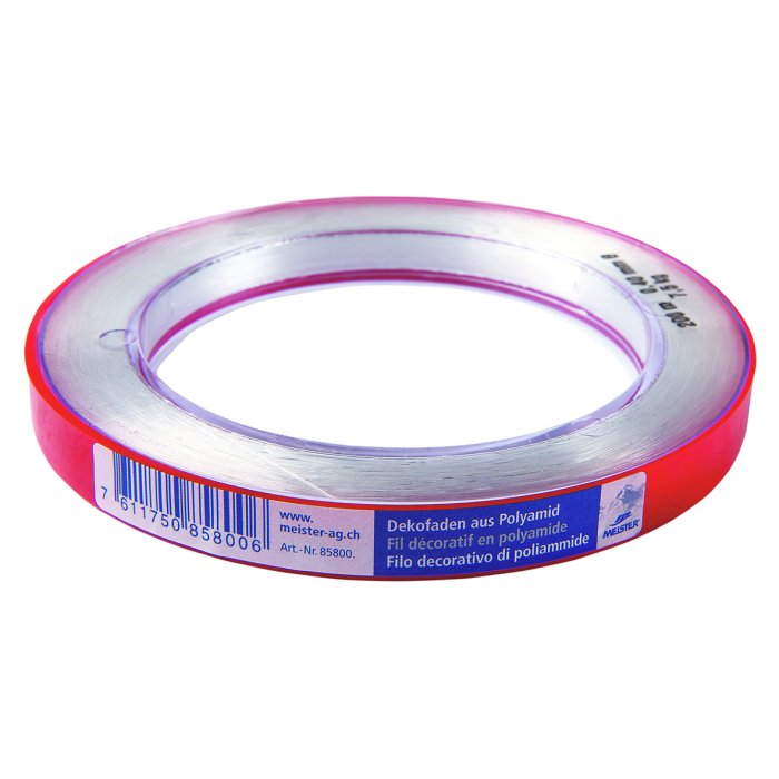 Dekofaden MEISTER Polyamid Monofil - transparent