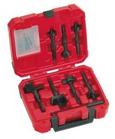 Selbstbohrer - Set 8-tlg. Verläng.140mm - Milwaukee Gr.ø25/29/32/38/44/54/65 mm