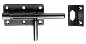 Stallriegel INOX 1706 Plattengr.110x62mm - Riegel 160x16mm