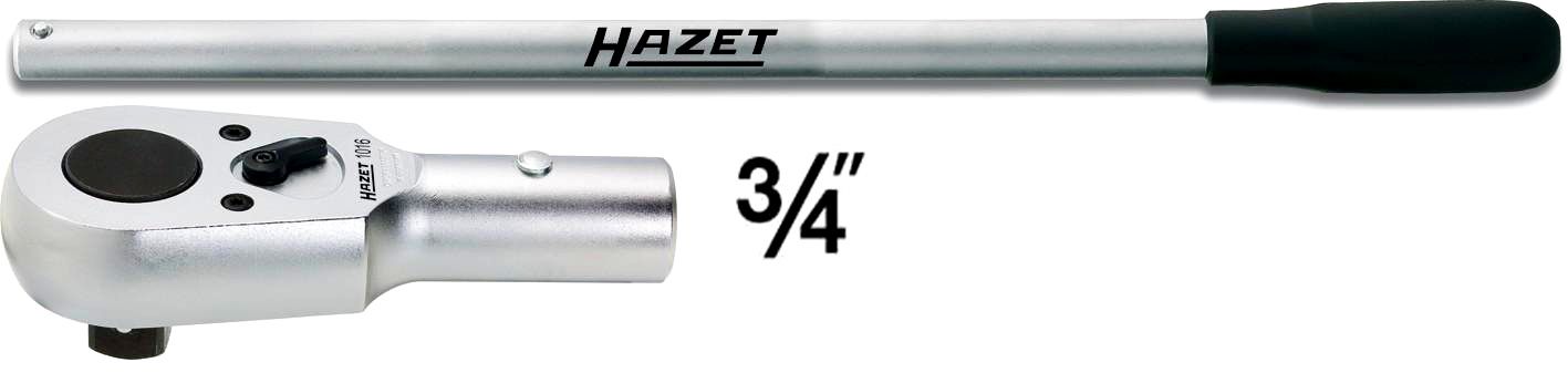 Umschaltknarre mit Drehstange 3/4" HAZET