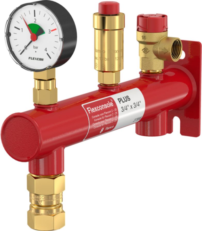 Wandbefestigung FLAMCO Flexconsole Plus - MAG 8-25L Gefäss IG 3/4", System IG 3/4"