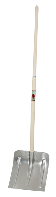Schneeschaufel ALU m/Stiel Gr.2 - OFFNER, Länge 140 cm Blatt 40x37 cm