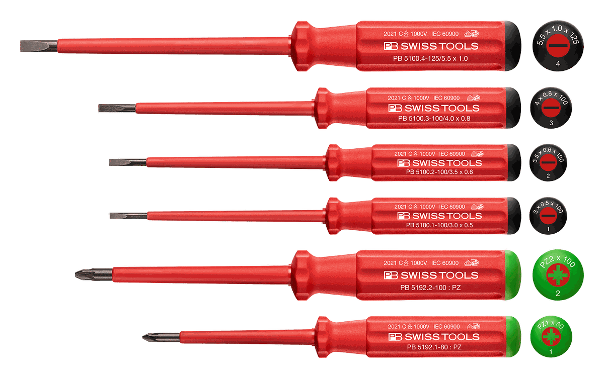 Schraubenzieherset PB 5543 VDE CBB - Classic
