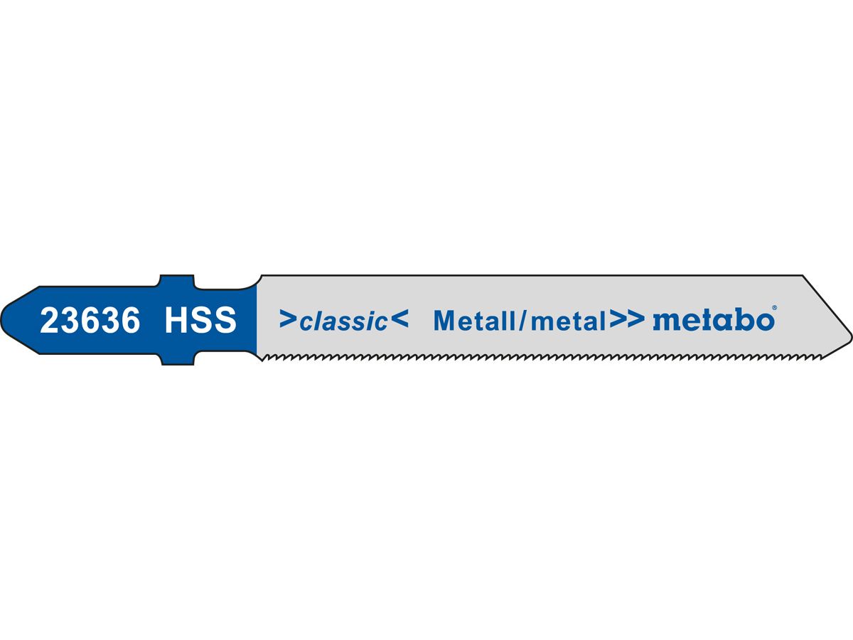 Stichsägeblatt BOSCH 132x1.2 mm, 5 Stk - Basic Metal T318A