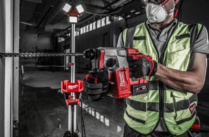 Akku-Kombihammer M18BLH-0 - Milwaukee im Karton Box ohne Akku