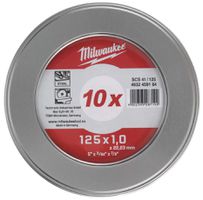 Trennscheibe PRO+ INOX 125 mm - Milwaukee, Inhalt: Pak à 10 Stk.