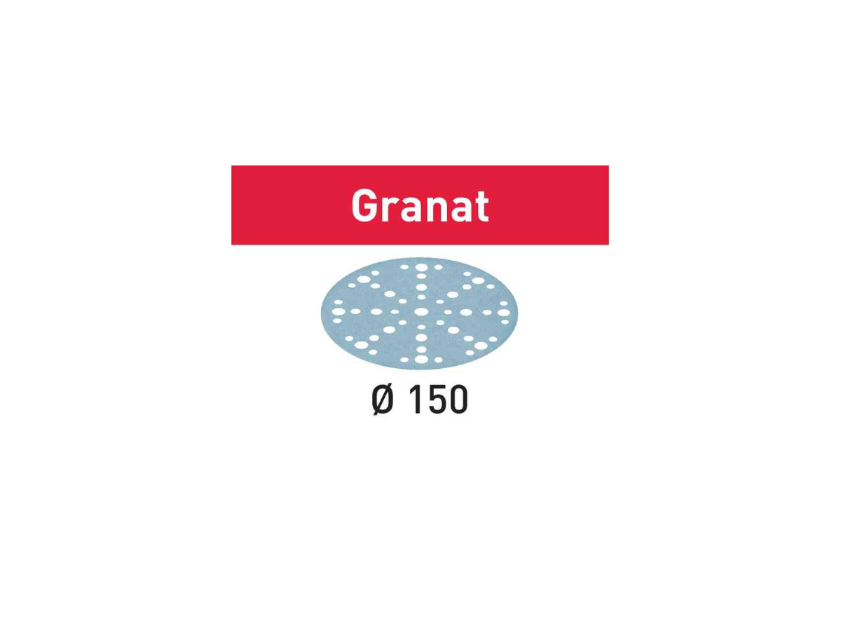 Schleifscheiben 150/48 Korn 40 - Festool Granat, (Pack à 10 Stk.)