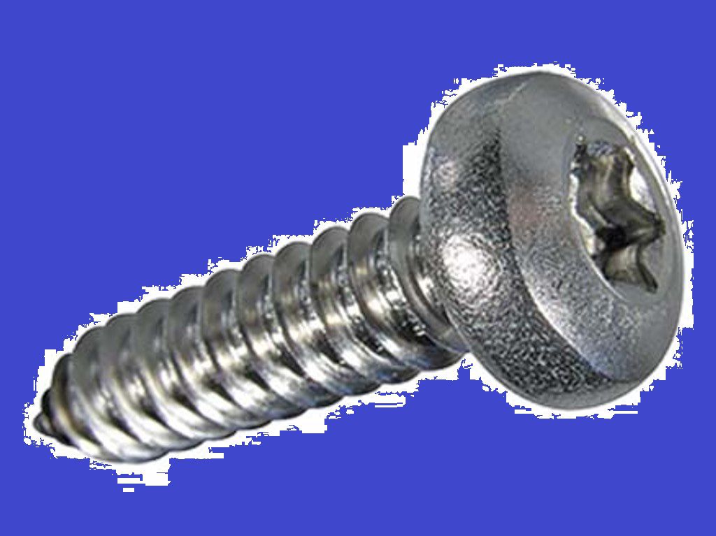 Linsen-Blechschrauben mit Innensechsrund - mit Spitze INOX A2 ISO 14585C
