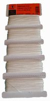 Senkel- Maurerschnur Nylon 1.5 mm weiss - Wickelkarton  5 x 20 m