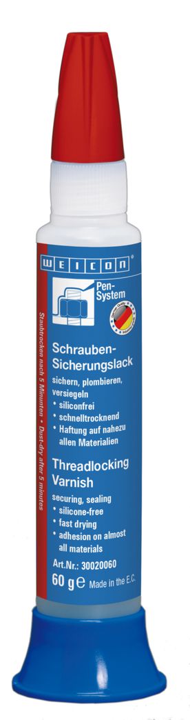 Schrauben-Sicherungs-lack 30g, rot - Weicon