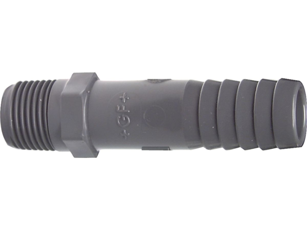 Druckschlauchtülle PVC-U PN10 3/8"-d16 - Metrisch