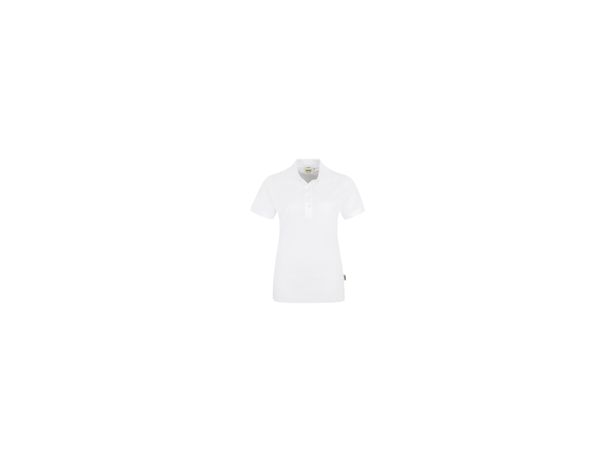 Damen-Prem.-Polosh. Pima-Cotton M weiss - 100% Baumwolle, 180 g/m²