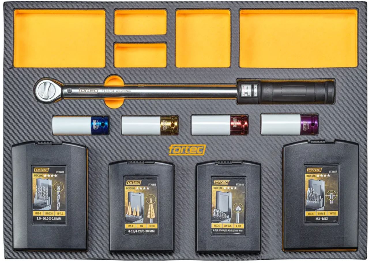 Werkstattwagen PREMIUM fortec - 699-tlg.